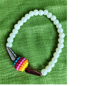 Celestial Pearl Bracelet