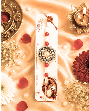 Crimson Crown Rakhi