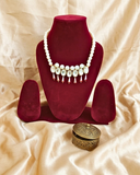 Crystal Pearl Majesty Necklace