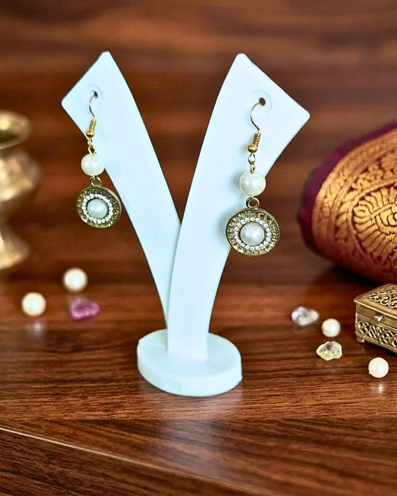 Elan Pearl Royale Earrings