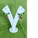 Emerald Saaz Jhumki Hoops