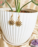 Golden Bloom Earrings