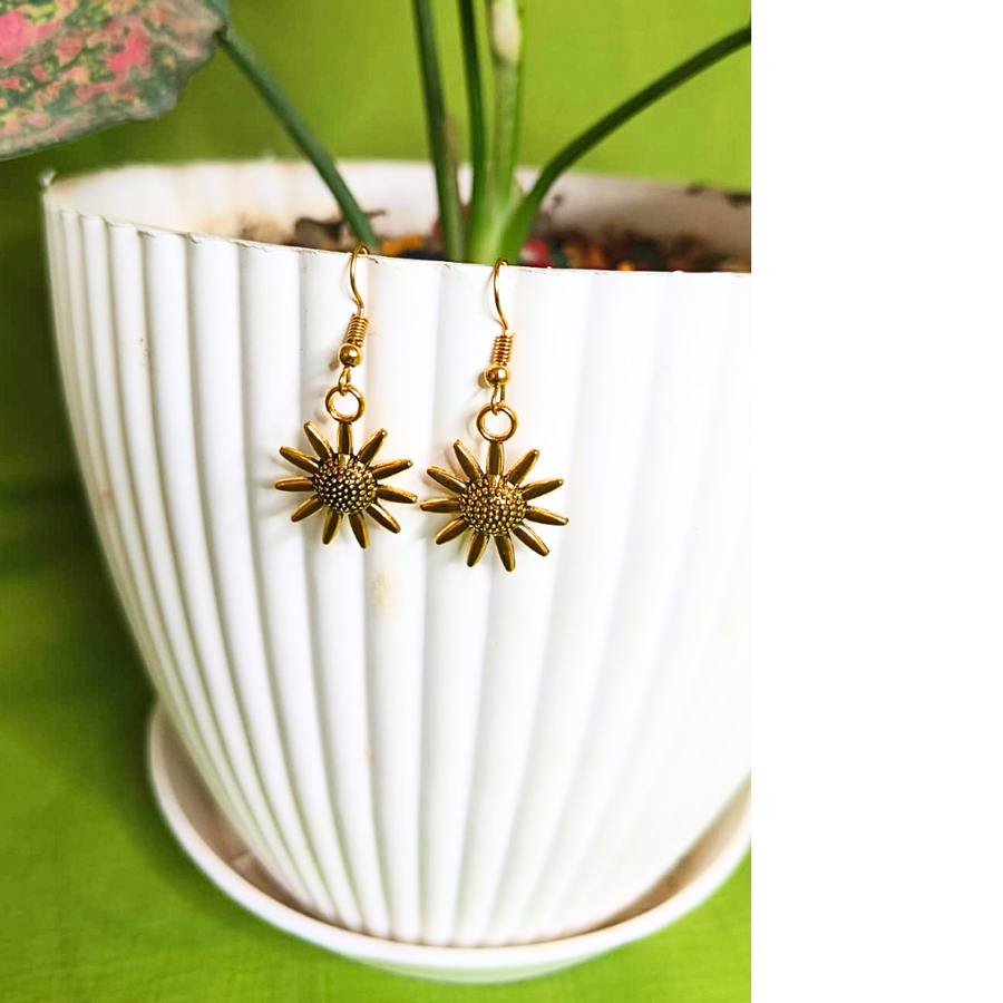 Golden Bloom Earrings