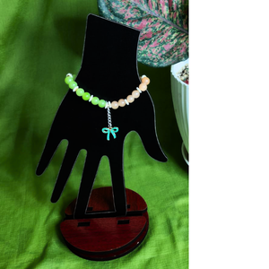 Mint Bow Bracelet