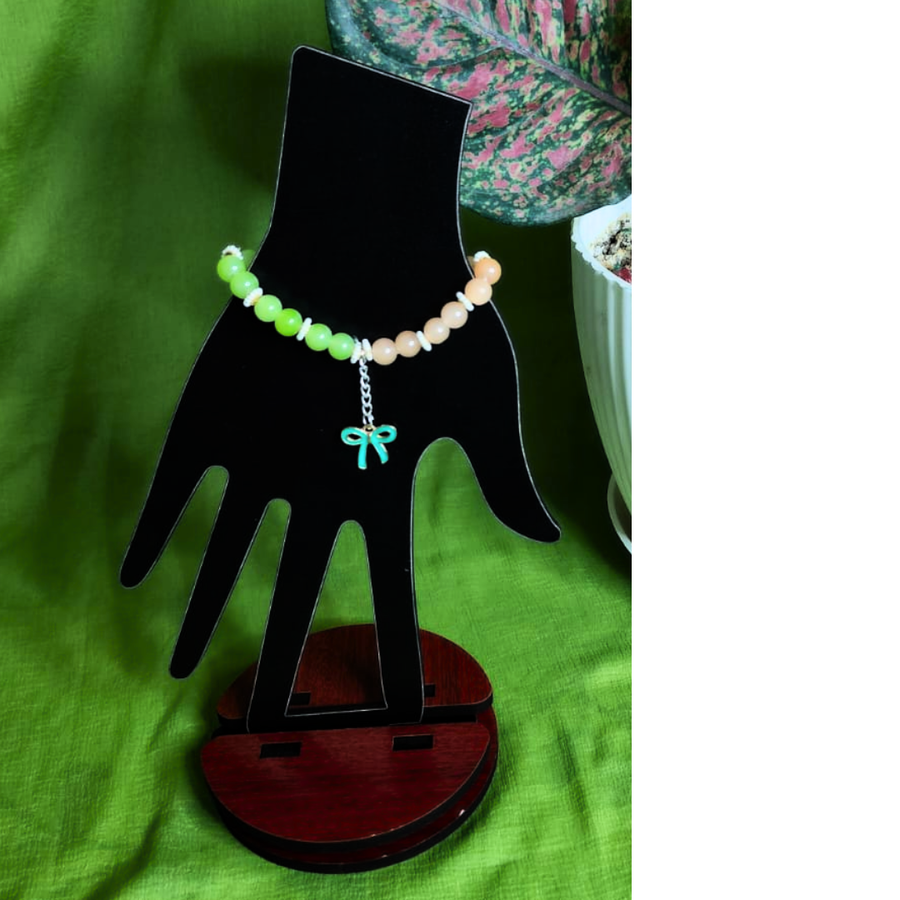 Mint Bow Bracelet