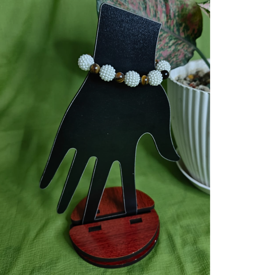 Pearl Tiger Bracelet