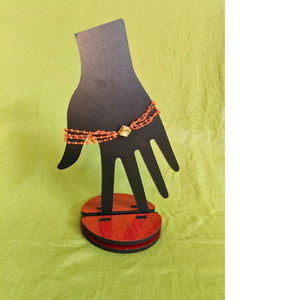 Orange Whisper Bracelet