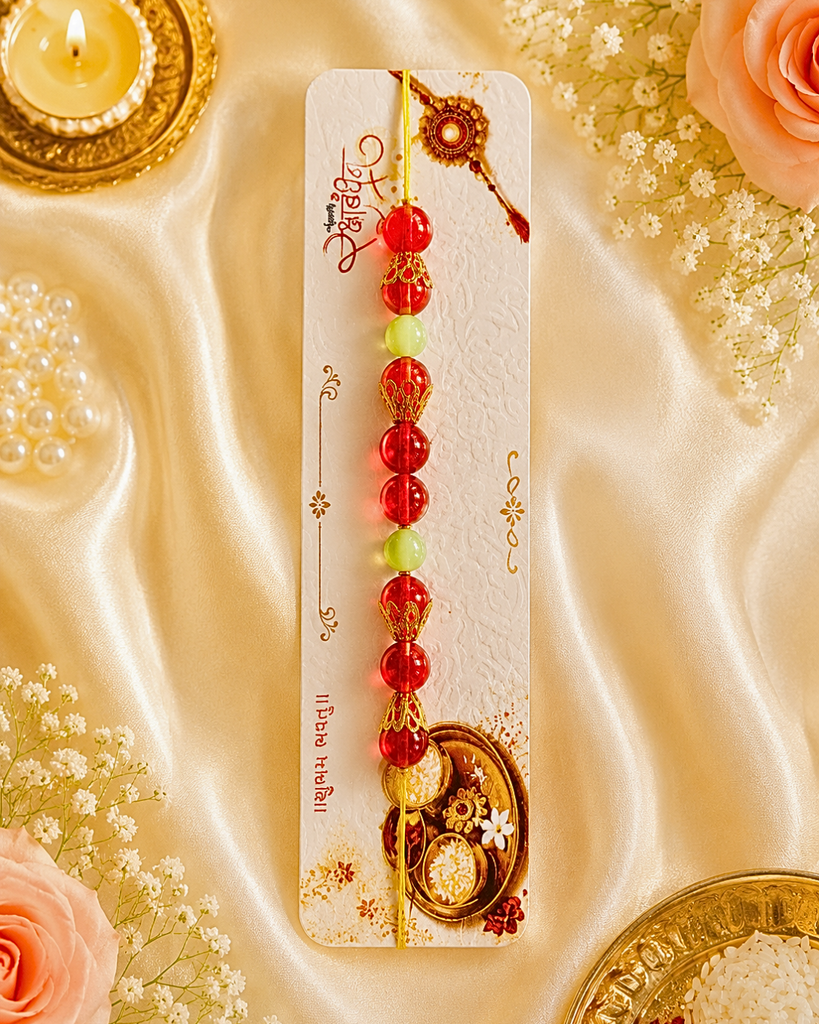 Ruby Glow Rakhi