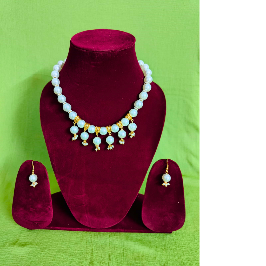 Pearl Cascade Necklace